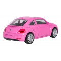 Metal Car 1:43 Volkswagen Beetle Pink RASTAR
