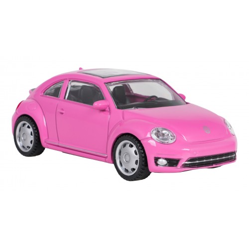 Metal Car 1:43 Volkswagen Beetle Pink RASTAR