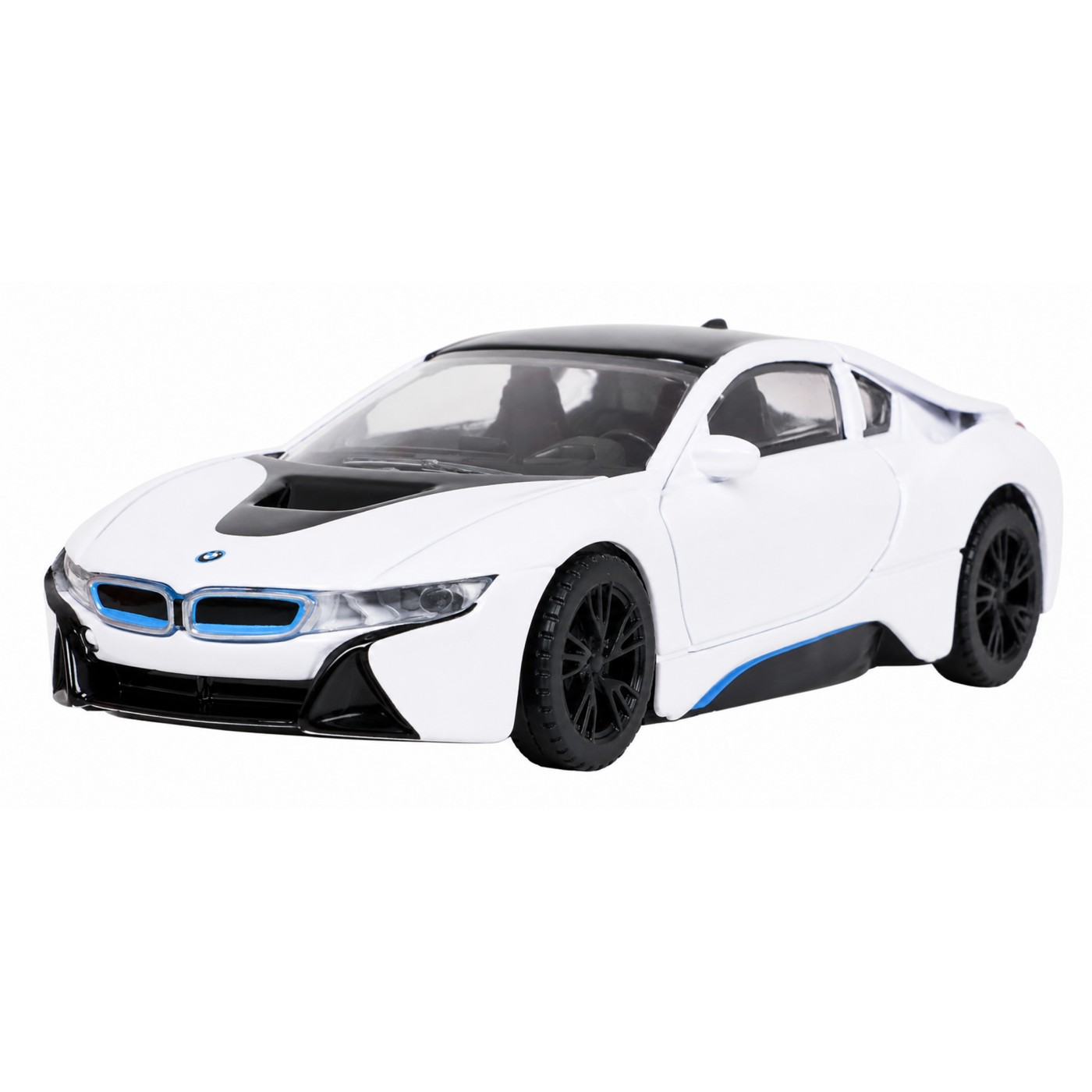 Metal Car 1:43 BMW i8 White RASTAR