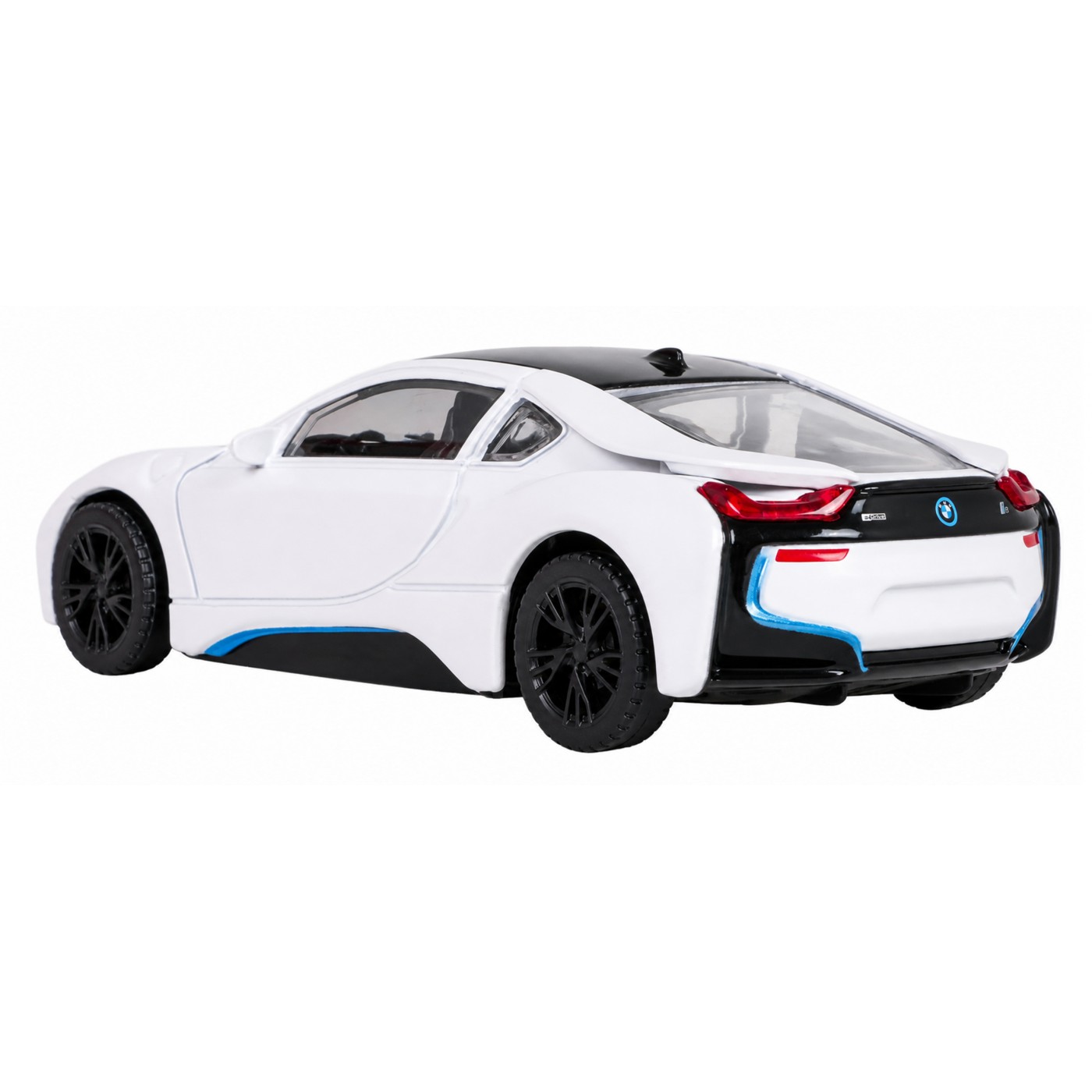 Metal Car 1:43 BMW i8 White RASTAR