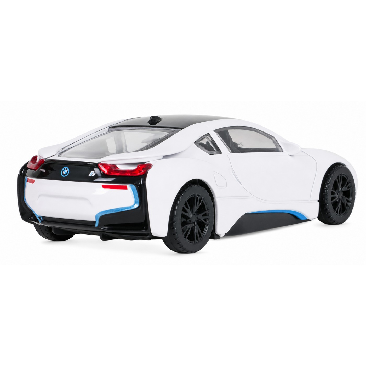 Metal Car 1:43 BMW i8 White RASTAR