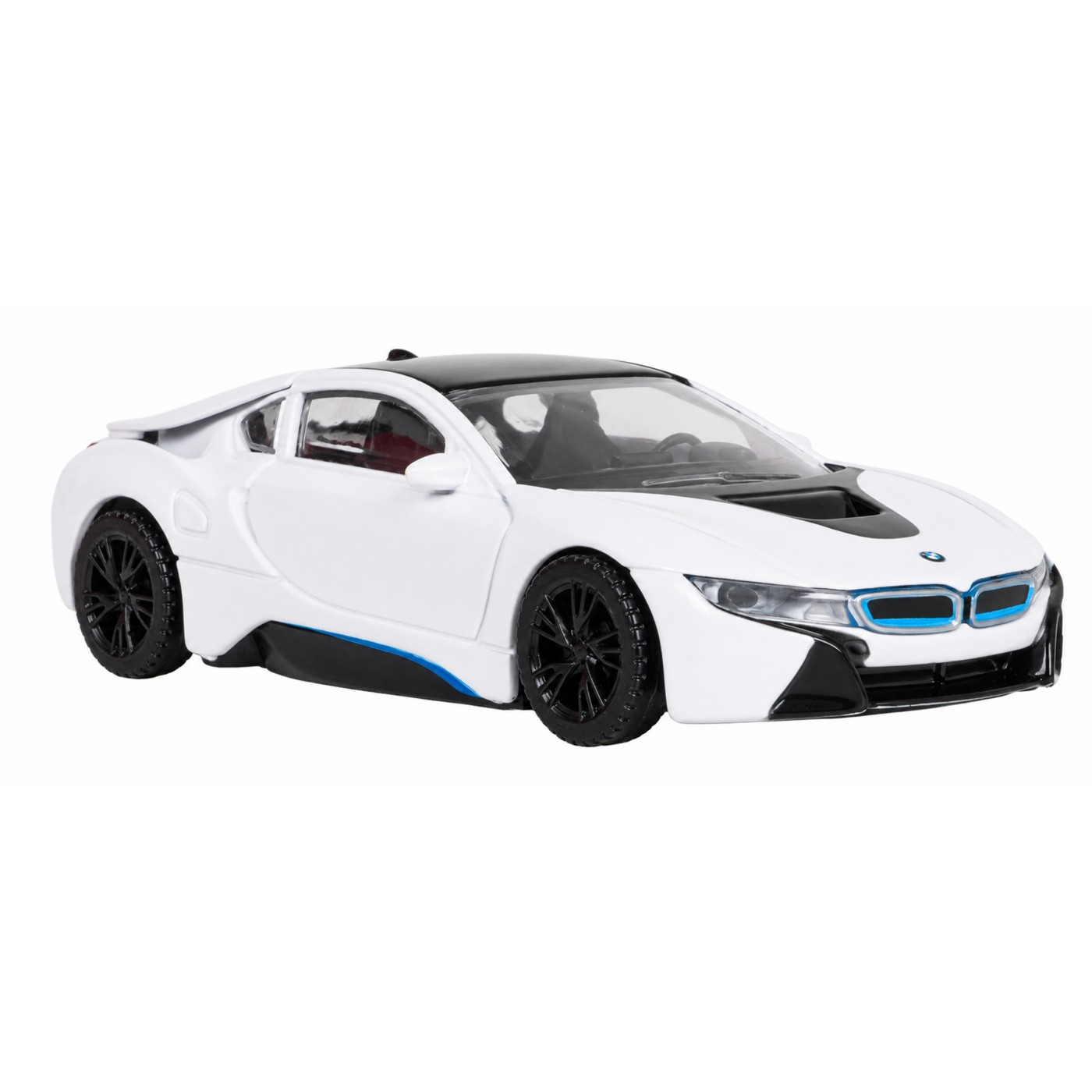 Metal Car 1:43 BMW i8 White RASTAR