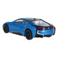 Metal Car 1:43 BMW i8 Blue RASTAR