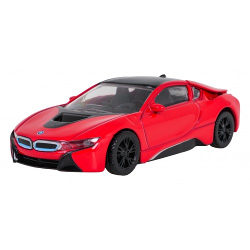 Metal Car 1:43 BMW i8 Red RASTAR