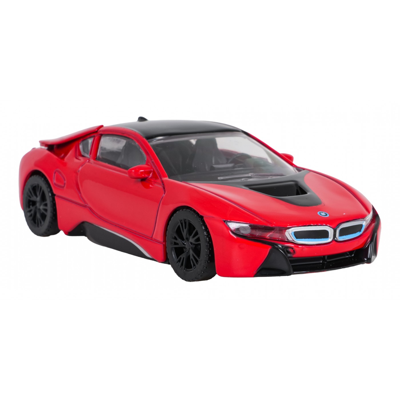 Metal Car 1:43 BMW i8 Red RASTAR