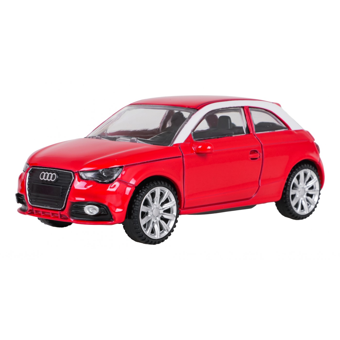 Metal Car 1:43 Audi A1 Red RASTAR