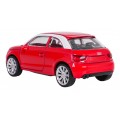 Metal Car 1:43 Audi A1 Red RASTAR