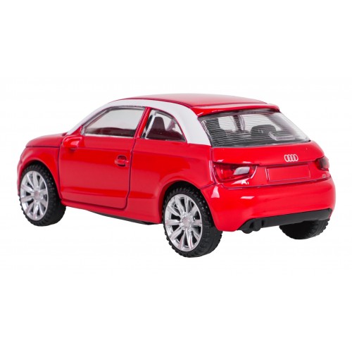 Metal Car 1:43 Audi A1 Red RASTAR