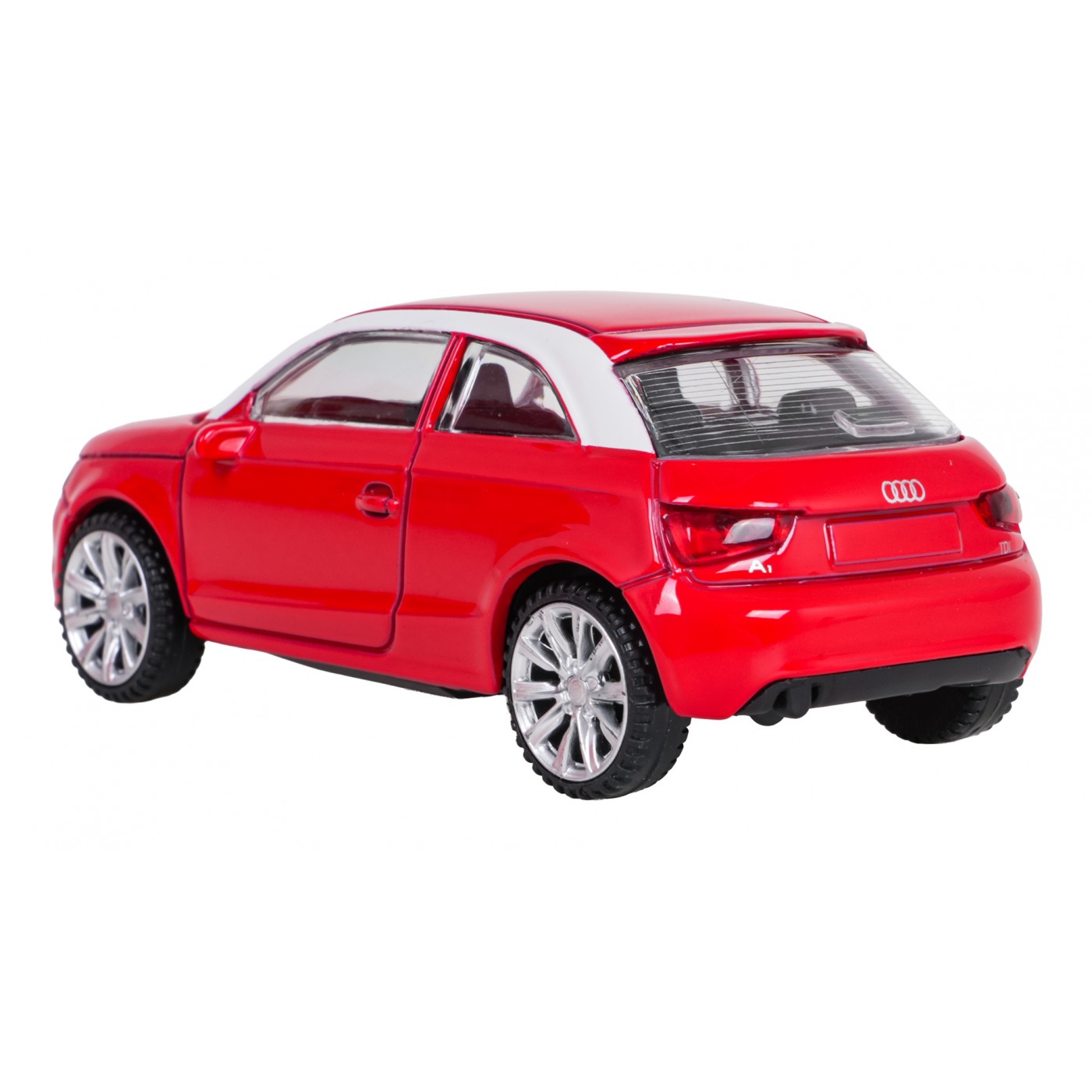 Metal Car 1:43 Audi A1 Red RASTAR