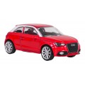 Metal Car 1:43 Audi A1 Red RASTAR