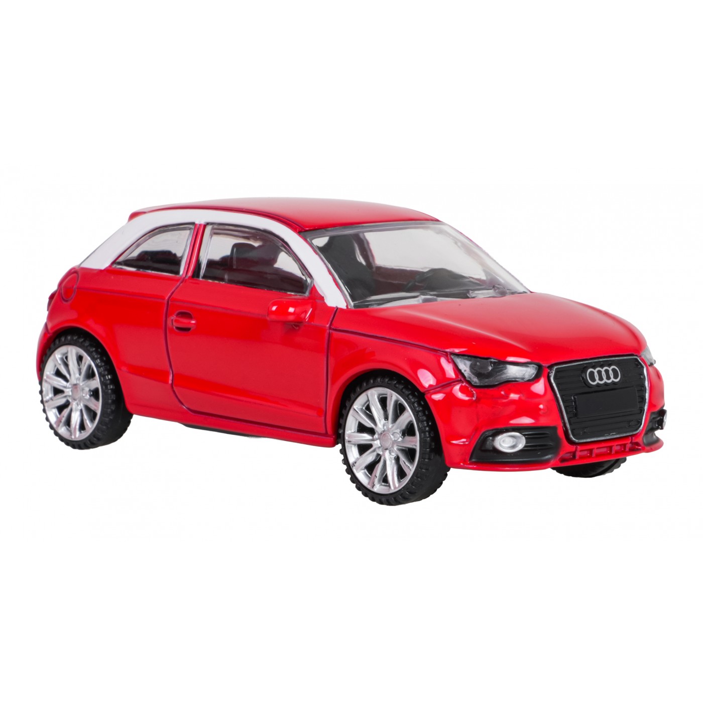 Metal Car 1:43 Audi A1 Red RASTAR