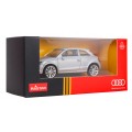 Metal Car 1:43 Audi A1 Silver RASTAR
