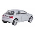 Metal Car 1:43 Audi A1 Silver RASTAR