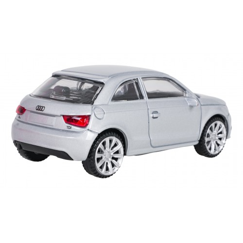 Metal Car 1:43 Audi A1 Silver RASTAR