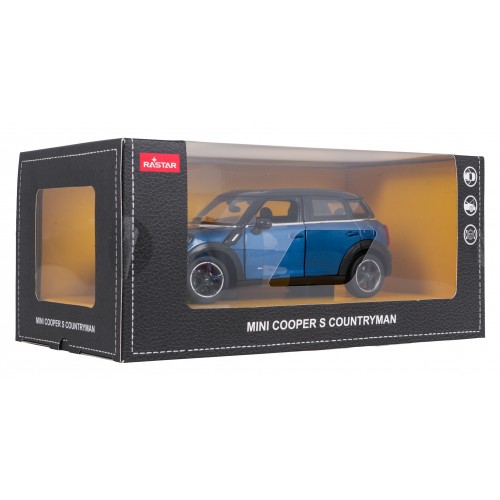 Metal Car 1:24 MINI Countryman Blue RASTAR