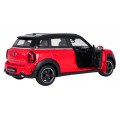 Metal Car 1:24 MINI Countryman Red RASTAR