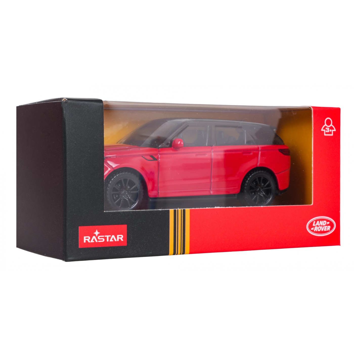 Metal Car 1:43 Range Rover Sport SV Red RASTAR