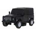 Metal Car/Robot 2in1 1:32 Land Rover Defender Black RASTAR