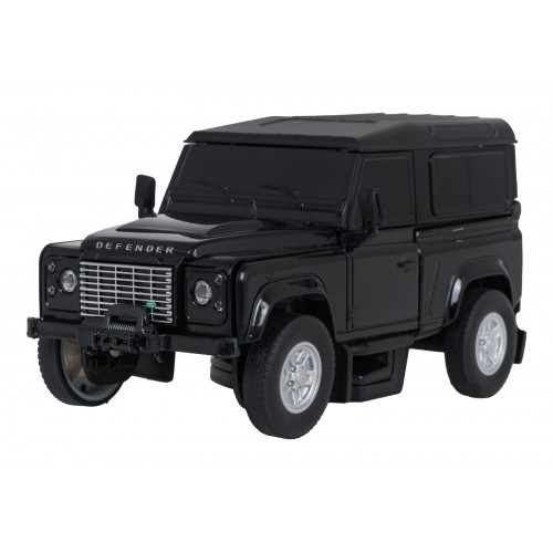 Metal Car/Robot 2in1 1:32 Land Rover Defender Black RASTAR