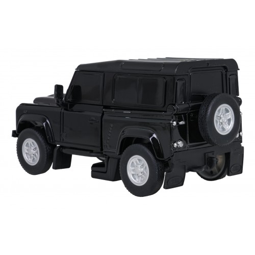 Metal Car/Robot 2in1 1:32 Land Rover Defender Black RASTAR