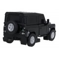 Metal Car/Robot 2in1 1:32 Land Rover Defender Black RASTAR