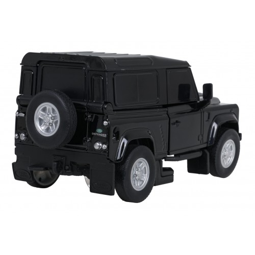 Metal Car/Robot 2in1 1:32 Land Rover Defender Black RASTAR