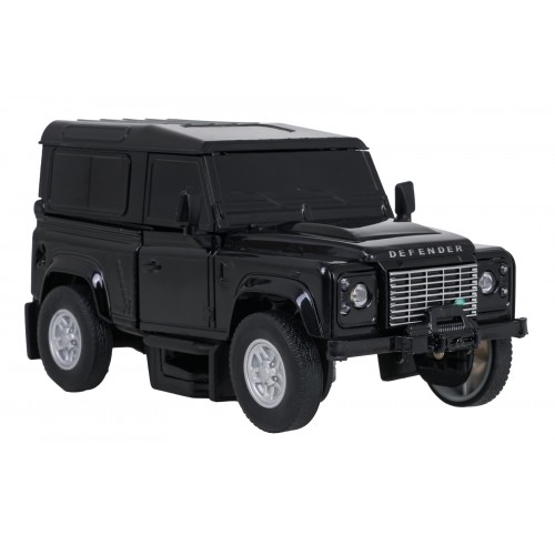 Metal Car/Robot 2in1 1:32 Land Rover Defender Black RASTAR