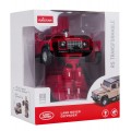 Metal Car/Robot 2in1 1:32 Land Rover Defender Red RASTAR