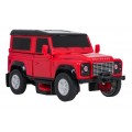 Metal Car/Robot 2in1 1:32 Land Rover Defender Red RASTAR