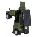 Metal Car/Robot 2in1 1:32 Land Rover Defender Green RASTAR