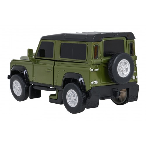 Metal Car/Robot 2in1 1:32 Land Rover Defender Green RASTAR