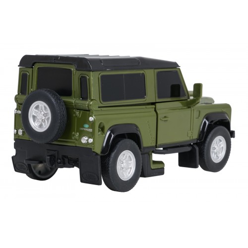 Metal Car/Robot 2in1 1:32 Land Rover Defender Green RASTAR