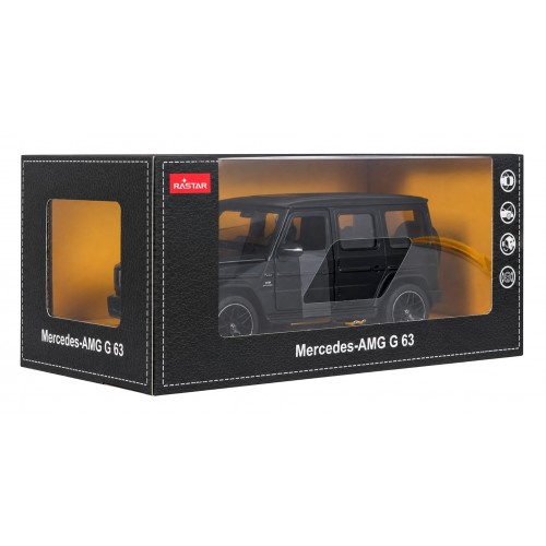 Metal Car 1:24 Mercedes AMG G63 Black RASTAR