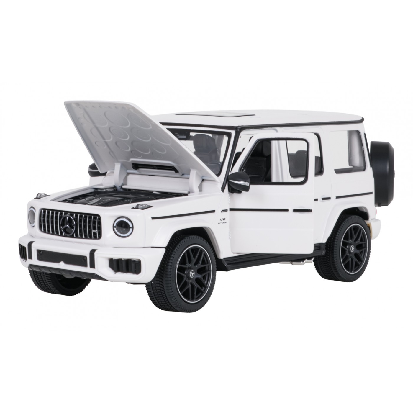 Metal Car 1:24 Mercedes AMG G63 White RASTAR