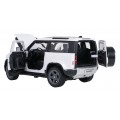 Metal Car 1:24 Land Rover Defender 90 White RASTAR