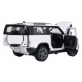 Metal Car 1:24 Land Rover Defender 90 White RASTAR