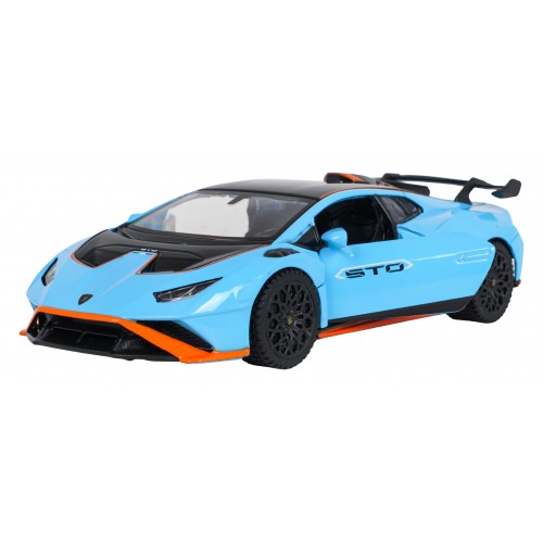 Metal Car 1:32 Lamborghini Huracan STO Blue RASTAR