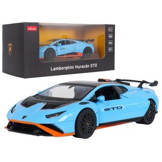 Metal Car 1:32 Lamborghini Huracan STO Blue RASTAR