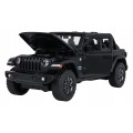 Metal Car 1:32 Jeep Wrangler Rubicon Black RASTAR