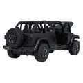 Metal Car 1:32 Jeep Wrangler Rubicon Black RASTAR
