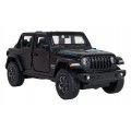 Metal Car 1:32 Jeep Wrangler Rubicon Black RASTAR