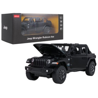 Metal Car 1:32 Jeep Wrangler Rubicon Black RASTAR