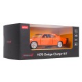 Metal Car 1:36 1970 Dodge Charger R/T Orange RASTAR