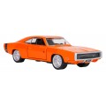 Metal Car 1:36 1970 Dodge Charger R/T Orange RASTAR