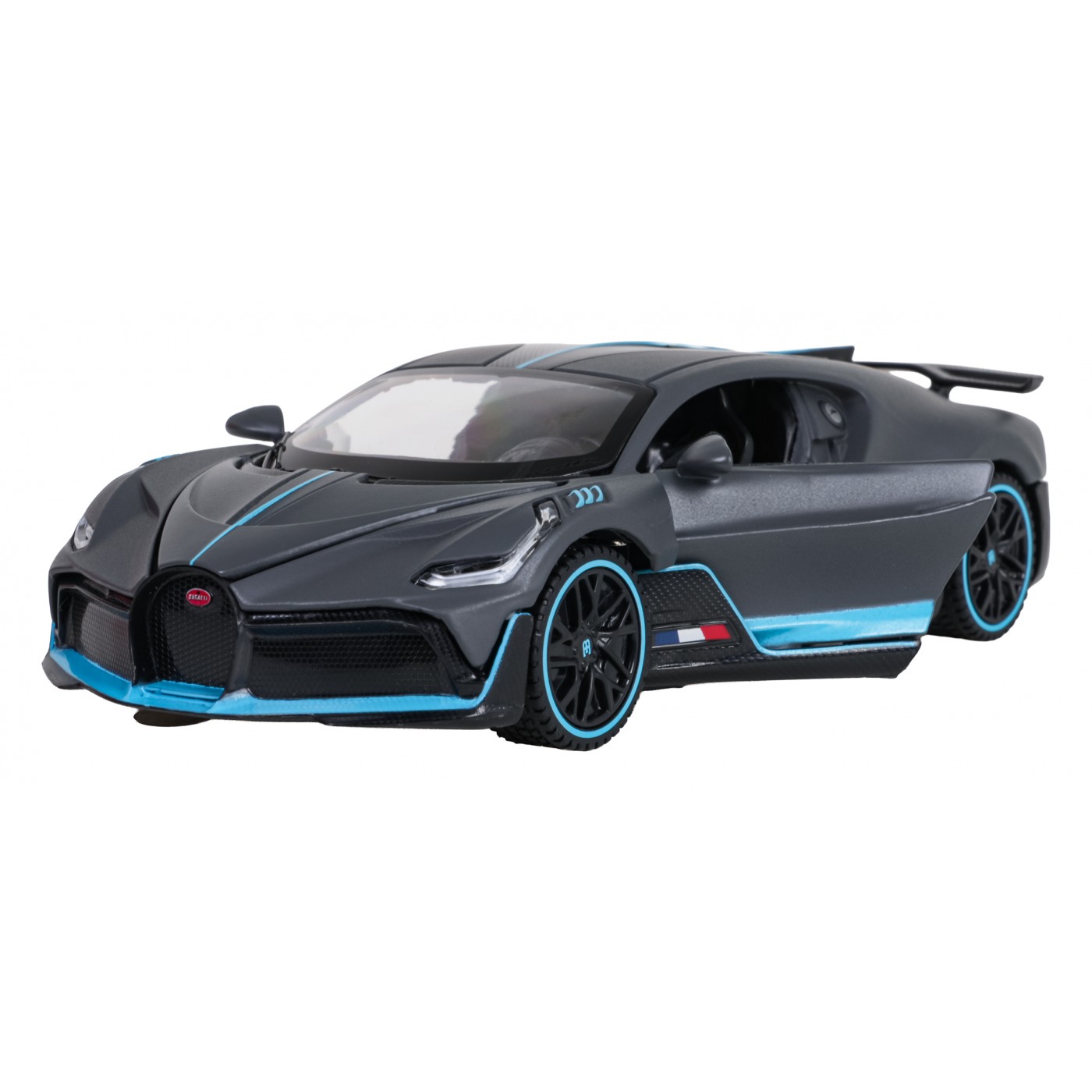 Metal Car 1:32 Bugatti Divo Gray RASTAR