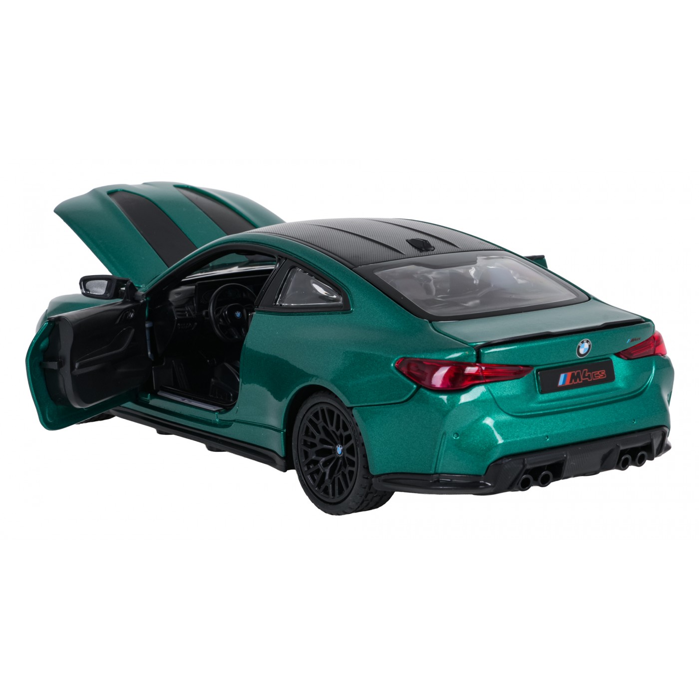 Metal Car 1:24 BMW M4 CS Green RASTAR