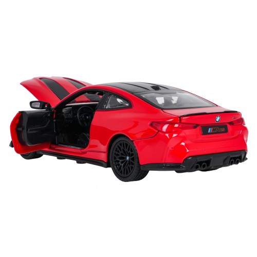 Metal Car 1:24 BMW M4 CS Red RASTAR