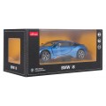 Metal Car 1:24 BMW i8 Blue RASTAR