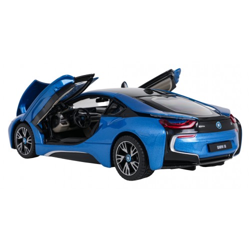 Metal Car 1:24 BMW i8 Blue RASTAR