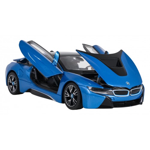 Metal Car 1:24 BMW i8 Blue RASTAR